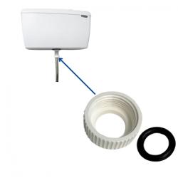 Urinal Down Pipe to Auto Cistern Connector Nut (Plastic Version)